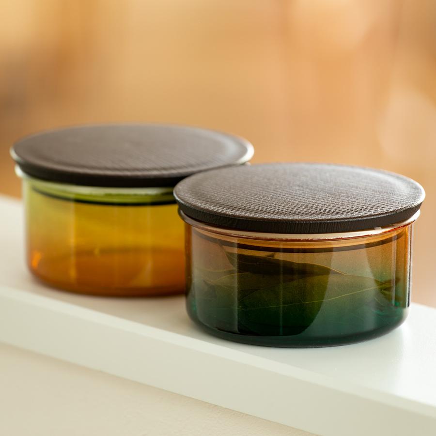 ラウンド食品保存容器 蓋付き 軽量プラスチック製 保存容器 230ml GRAD ラウンドストッカー パッキン付き （ 保存 容器