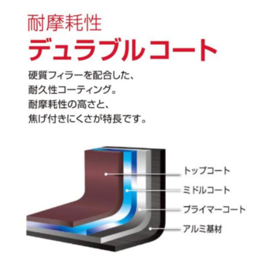 サーモス 卵焼き器 13×18.5cm IH対応 デュラブルシリーズ キッチンプラス （ THERMOS ガス火 IH 対応 玉子焼き器 卵焼きパン エッグパン ）｜livingut｜02