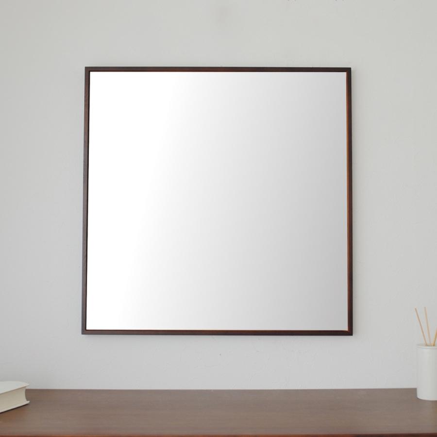 永井興産 ウォールミラー 60×60cm 細枠 正方形 ( 鏡 壁掛け 永井興産 ウォールミラー 60×60cm 細枠 正方形 ( 鏡 壁掛け