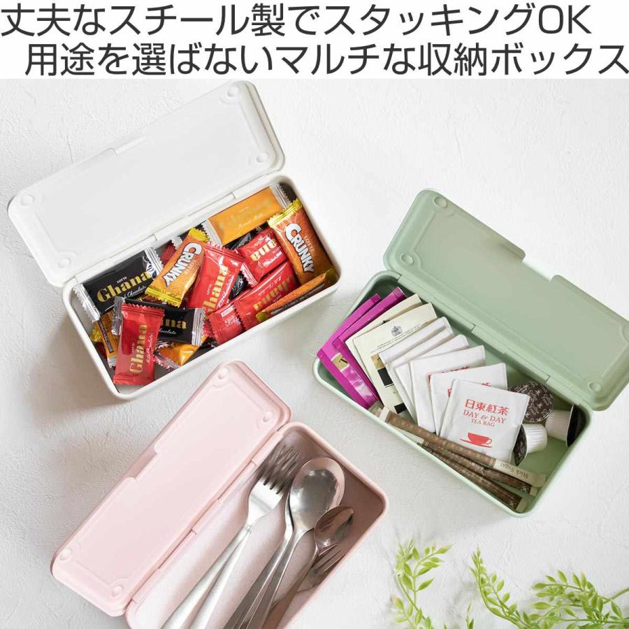 小物収納 スチール収納ボックス ペールカラー 幅20×奥行11×高さ 小物収納 スチール収納ボックス ペールカラー 幅20×奥行11×高さ
