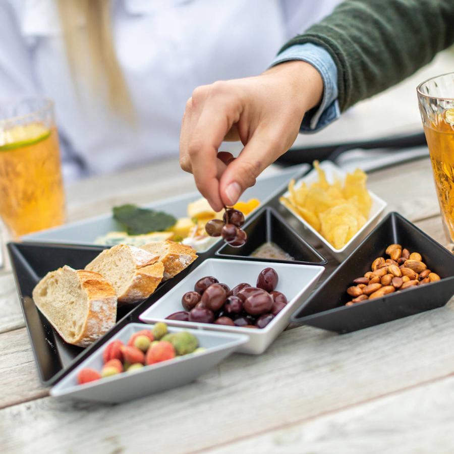 プレート 7枚入り セパレートプレート KOZIOL TANGRAM プラスチック