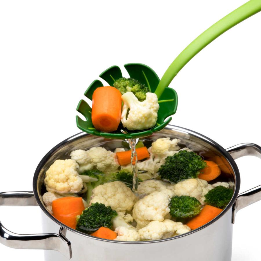 OTOTO（オトト） 取り分けスプーン ジャングルスプーン （ 穴開きお玉