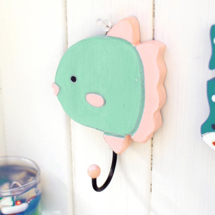 フック カービングフック マンボウ （ ウォールフック キーフック