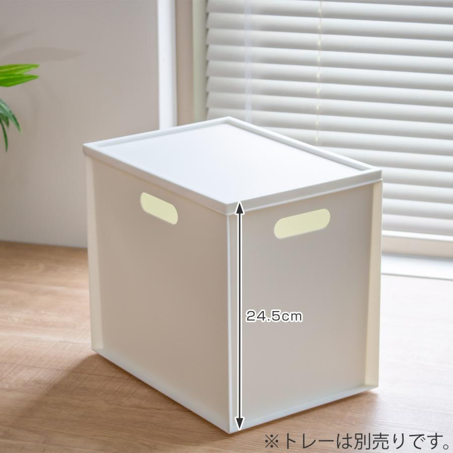 収納ボックス カラーボックス用 カロキューブ 縦型 （ 収納ケース プラスチック 小物 収納 カラーボックス インナーボックス 日本製 積み重ね ）｜livingut｜09