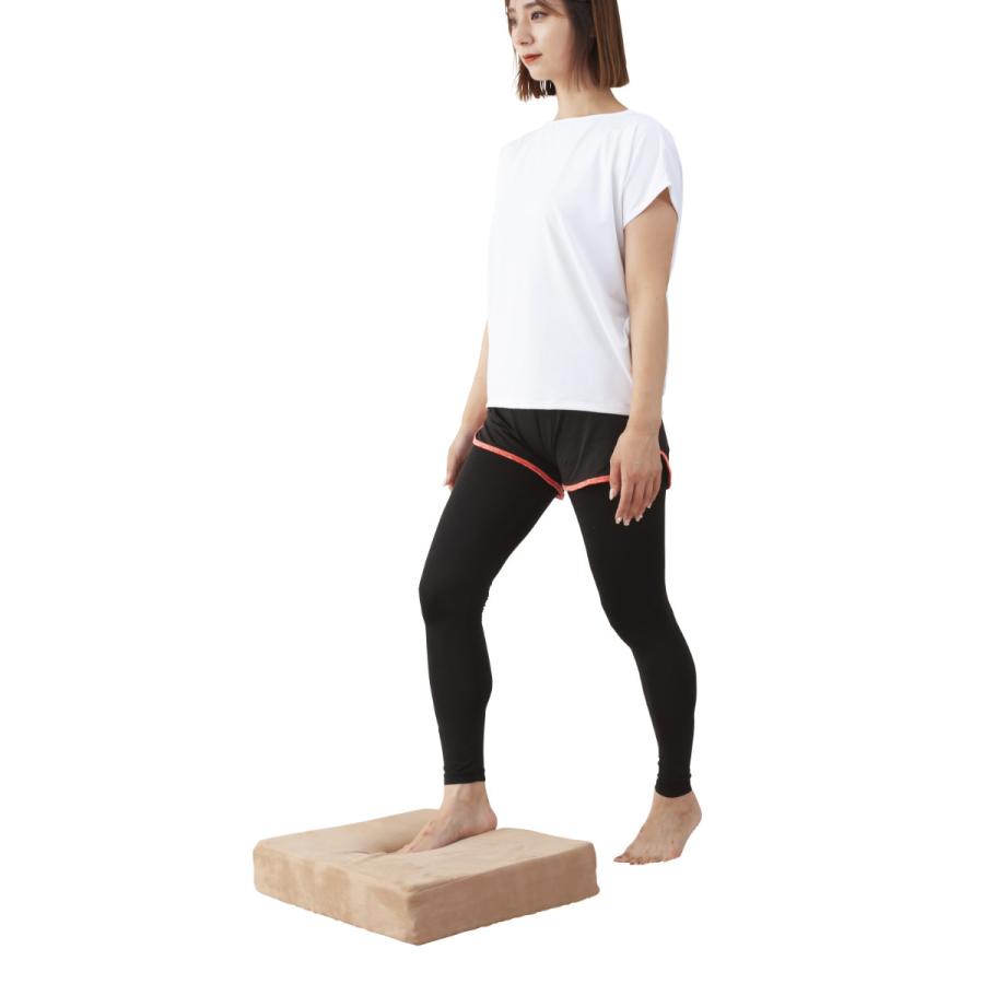 クッション ホッピンウォーク FITPOP （ エクササイズ 体幹 運動 トレーニング スクワット マット ステップ 足踏み 歩行訓練