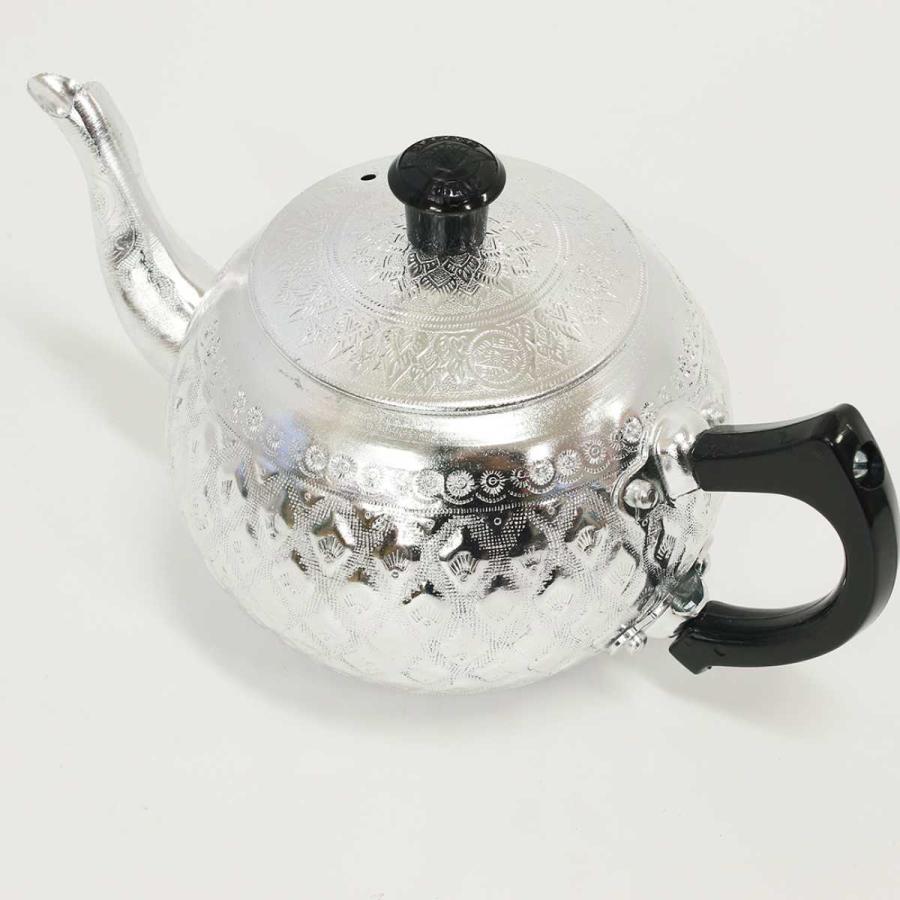 ティーポット 580ml ケトル アルミ （ ポット 紅茶ポット 急須 ティー