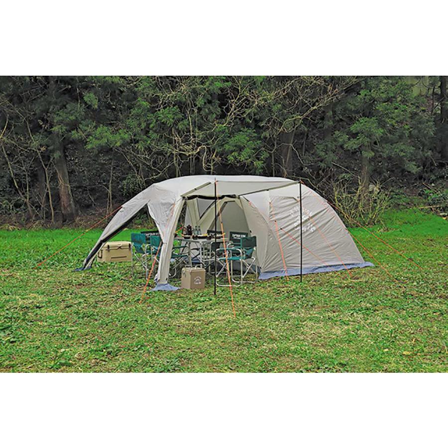 【新品未使用】キャプテンスタッグ スクリーンツールームテント(5~6人用) モンテ テント 5人用 6人用 スクリーンツールームドームテント