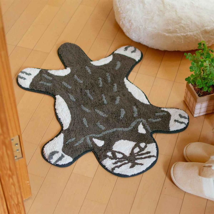 玄関マット 室内用 約55×70cm リラックZOO （ 玄関 マット 屋内