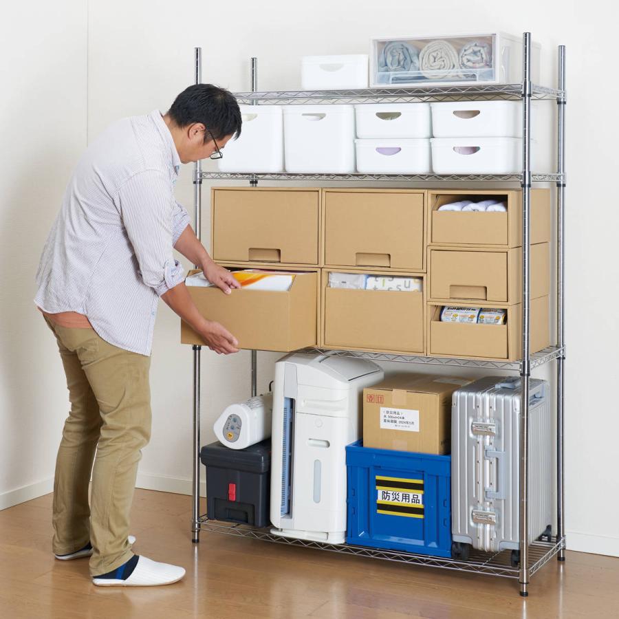 天馬 フィッツクラフト 引出式 多目的ケース A4 （ Fits 収納