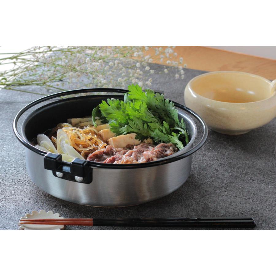 CB JAPAN すき焼き鍋 18cm IH対応 copan 二層鋼ミニすき焼き鍋 CB JAPAN すき焼き鍋 18cm IH対応 copan 二層鋼ミニすき焼き鍋