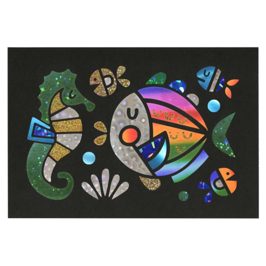 おもちゃ ホイルアート 海の仲間たち （ ホイールアートセット