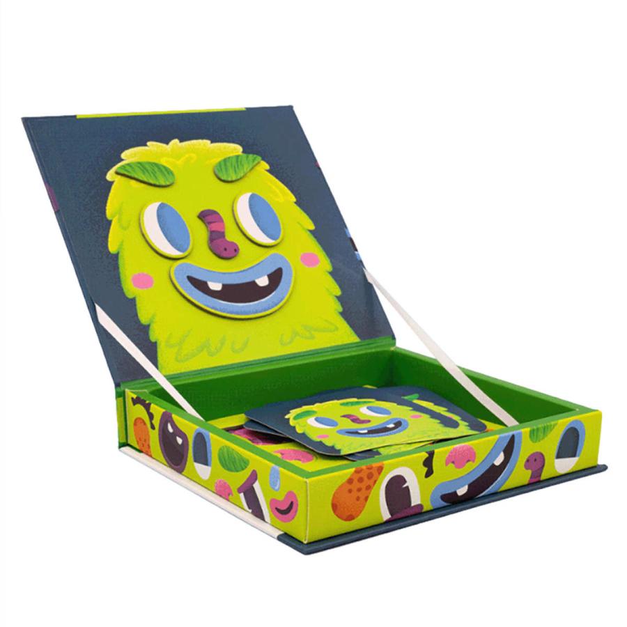 おもちゃ ベビー マグネット福笑い モンスター （ 知育玩具 福笑い