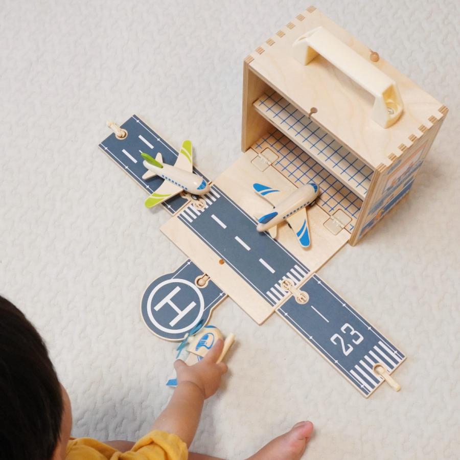 おもちゃ ウッドボックス 飛行機 木製 （ 木製おもちゃ 木のおもちゃ