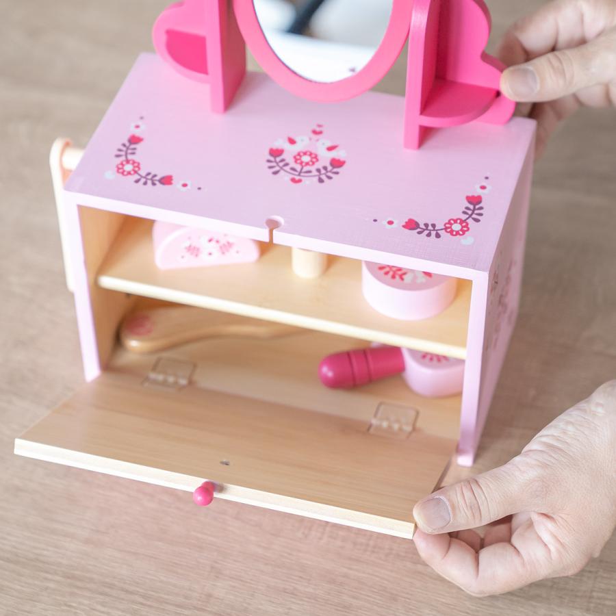おもちゃ おままごとセット ドレッサーセット 木製 ( 木製 おもちゃ おままごとセット ドレッサーセット 木製 ( 木製