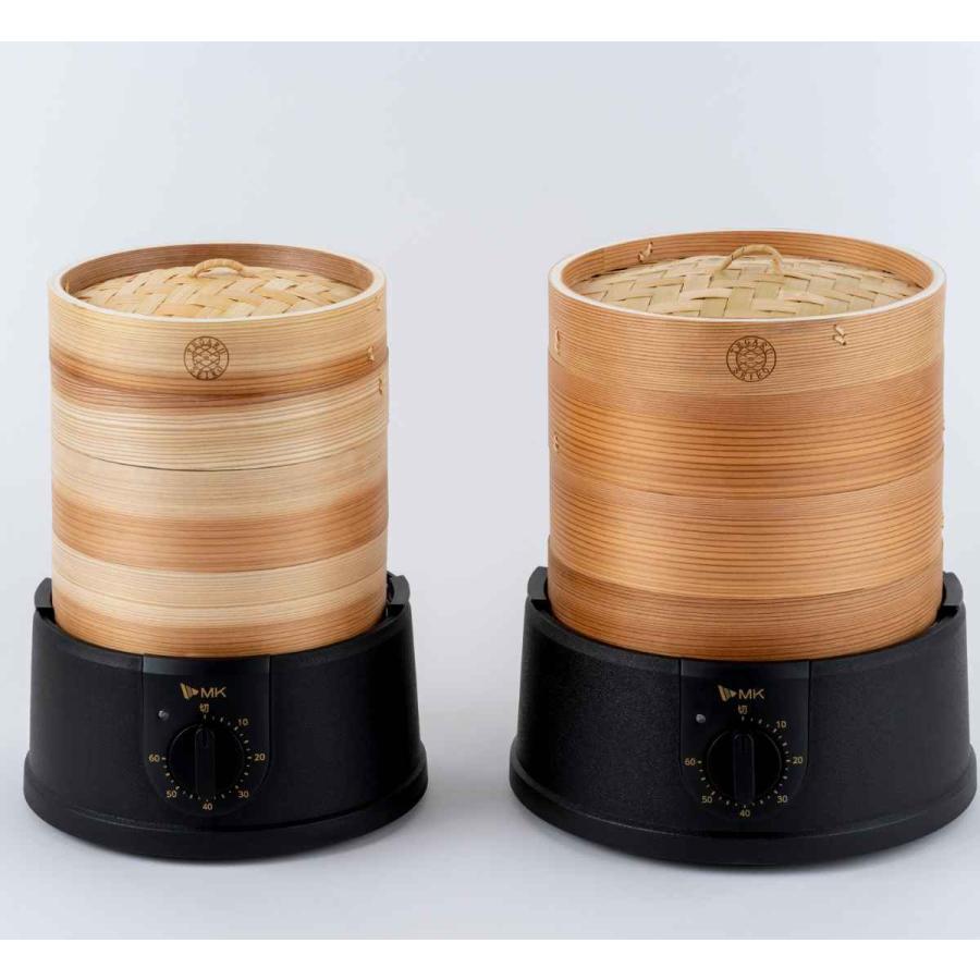 エムケー精工 電気せいろ TEGARU=SEIRO 21cm ( 蒸し器 蒸籠 エムケー精工 電気せいろ TEGARU=SEIRO 21cm ( 蒸し器 蒸籠
