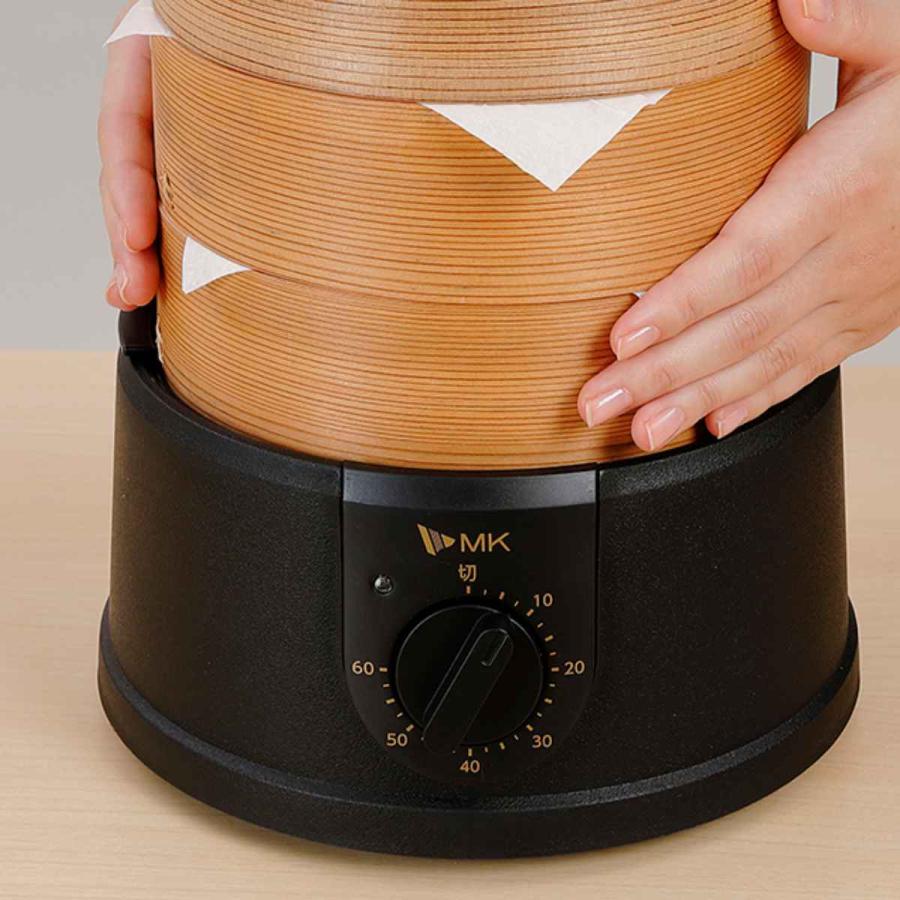 エムケー精工 電気せいろ TEGARU=SEIRO 21cm ( 蒸し器 蒸籠 エムケー精工 電気せいろ TEGARU=SEIRO 21cm ( 蒸し器 蒸籠