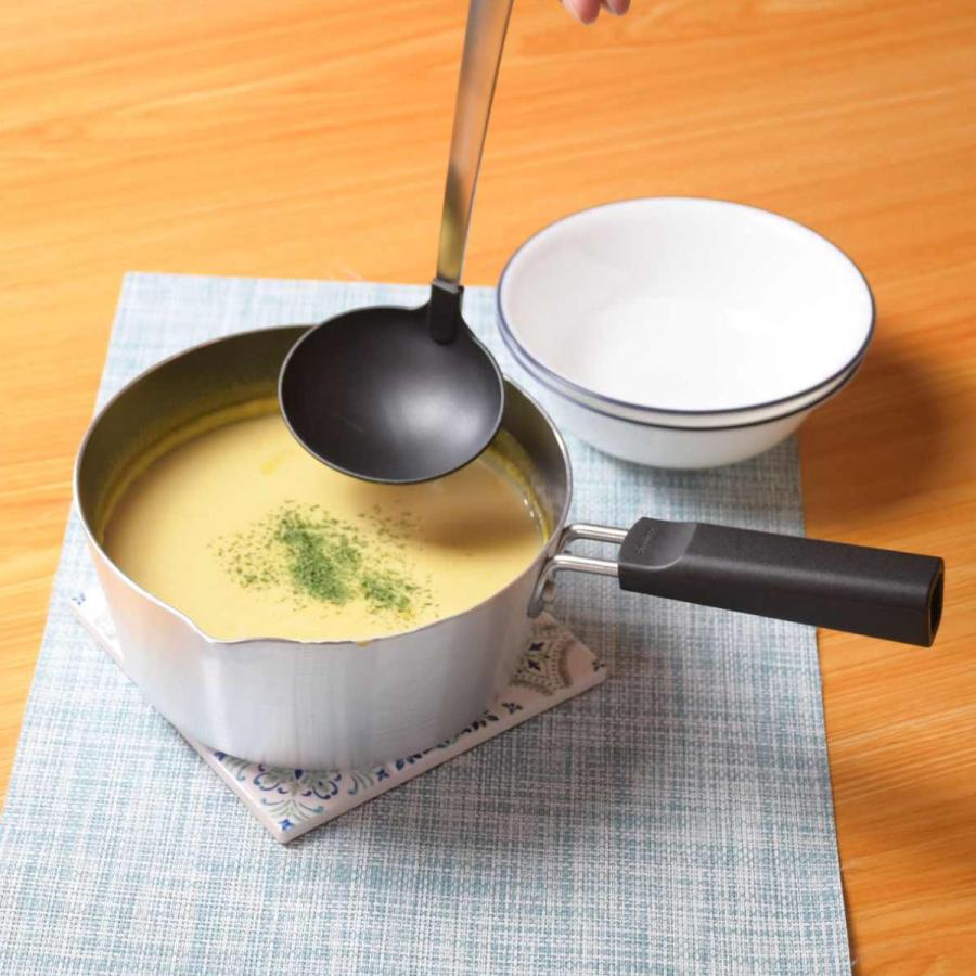 パール金属 雪平鍋 16cm IH対応 チーノ フッ素樹脂加工 （ 行平鍋 ゆき