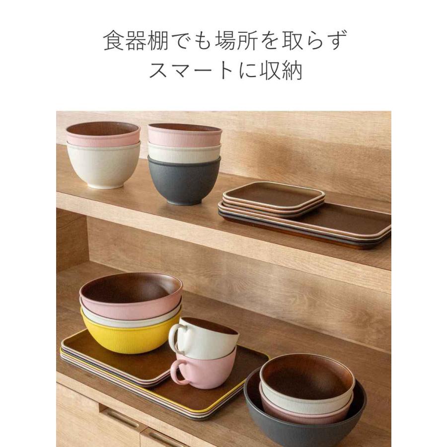 正和 トレー 正角 24cm 木目調 issoo ecco （ トレイ カフェトレー