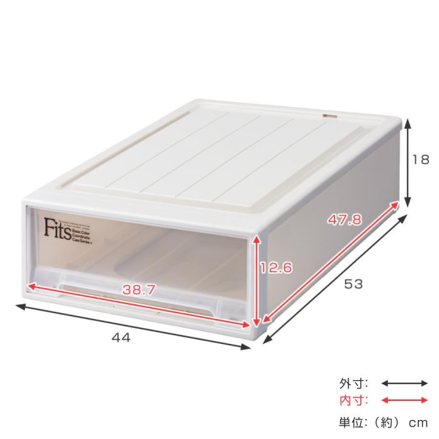 Fits 収納ケース フィッツ フィッツケース クローゼット ワイド S-53
