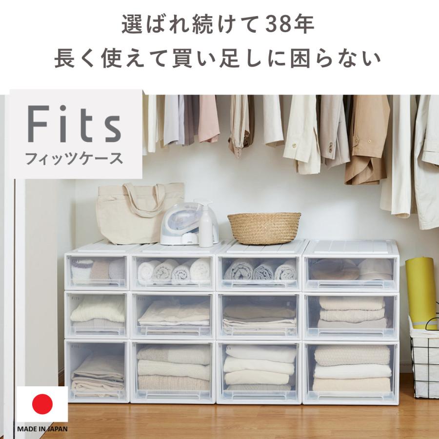 Fits 収納ケース フィッツ フィッツケース クローゼット ワイド S-53 4