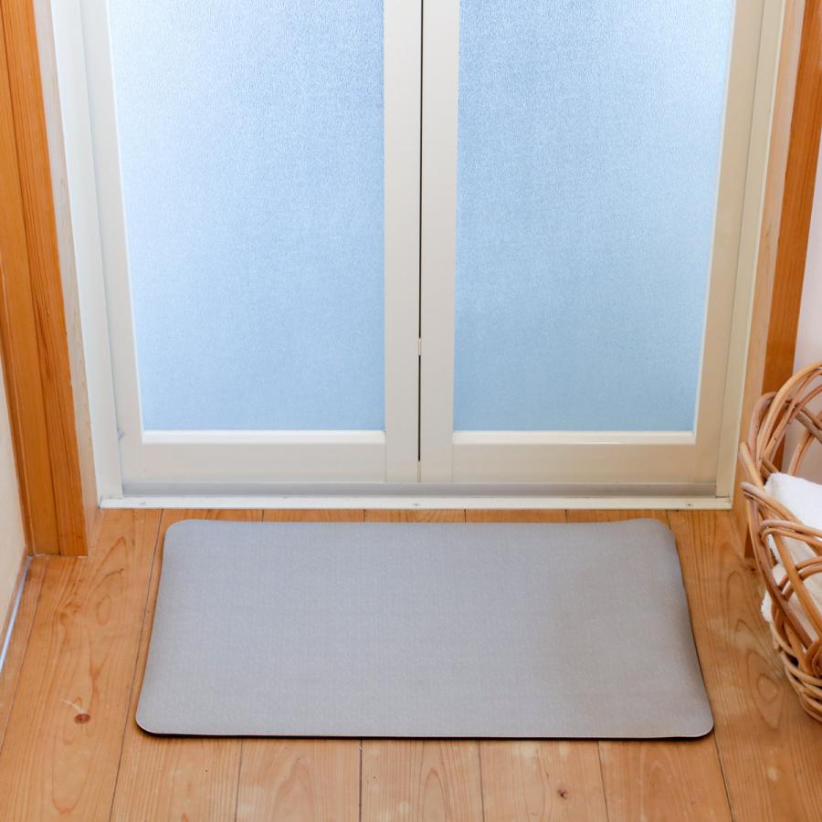 ヨコズナクリエーション バスマット 珪藻土 ソフトバスマット 40×60cm