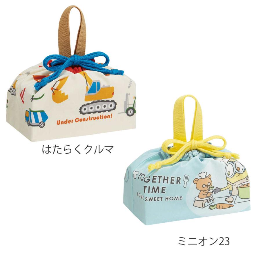 弁当袋 巾着袋 ランチバッグ ランチ巾着 キャラクター （ ドラえもん カーズ プリンセス シナモン まいぜんシスターズ キティ トイストーリー スヌーピー ）｜livingut｜28