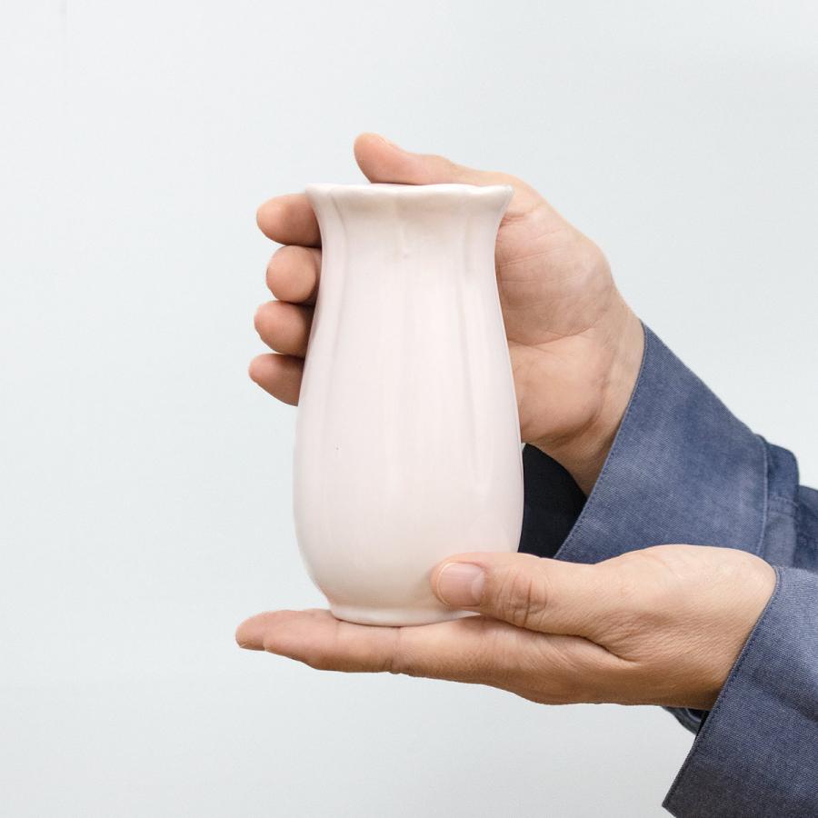 花瓶 モノトーンフラワーベース 陶器 直径7×高さ14cm 花瓶 モノトーンフラワーベース 陶器 直径7×高さ14cm