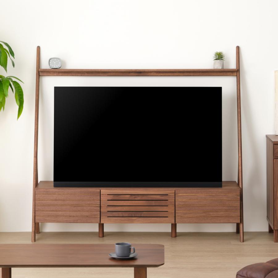 一生紀 テレビ台 壁面ラック付 北欧風 突板仕上げ ACHESCO 幅 一生紀 テレビ台 壁面ラック付 北欧風 突板仕上げ ACHESCO 幅