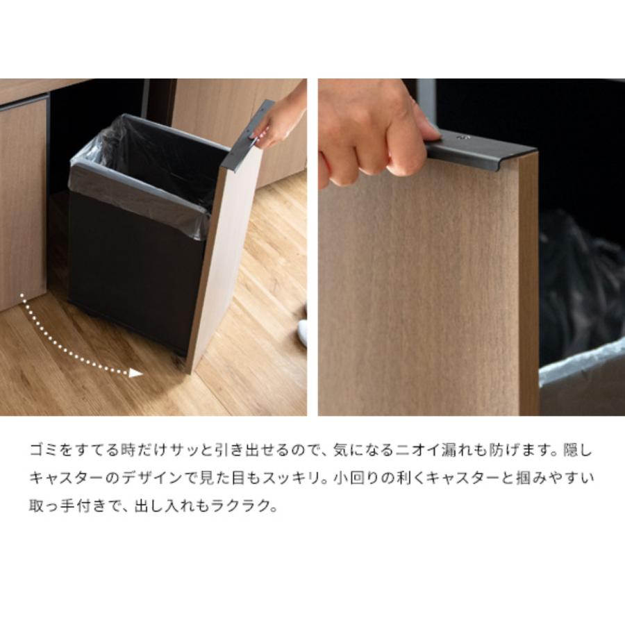 宮武製作所 ゴミ箱 45L×2 分別ドロワーダストボックス 木目調 宮武製作所 ゴミ箱 45L×2 分別ドロワーダストボックス 木目調