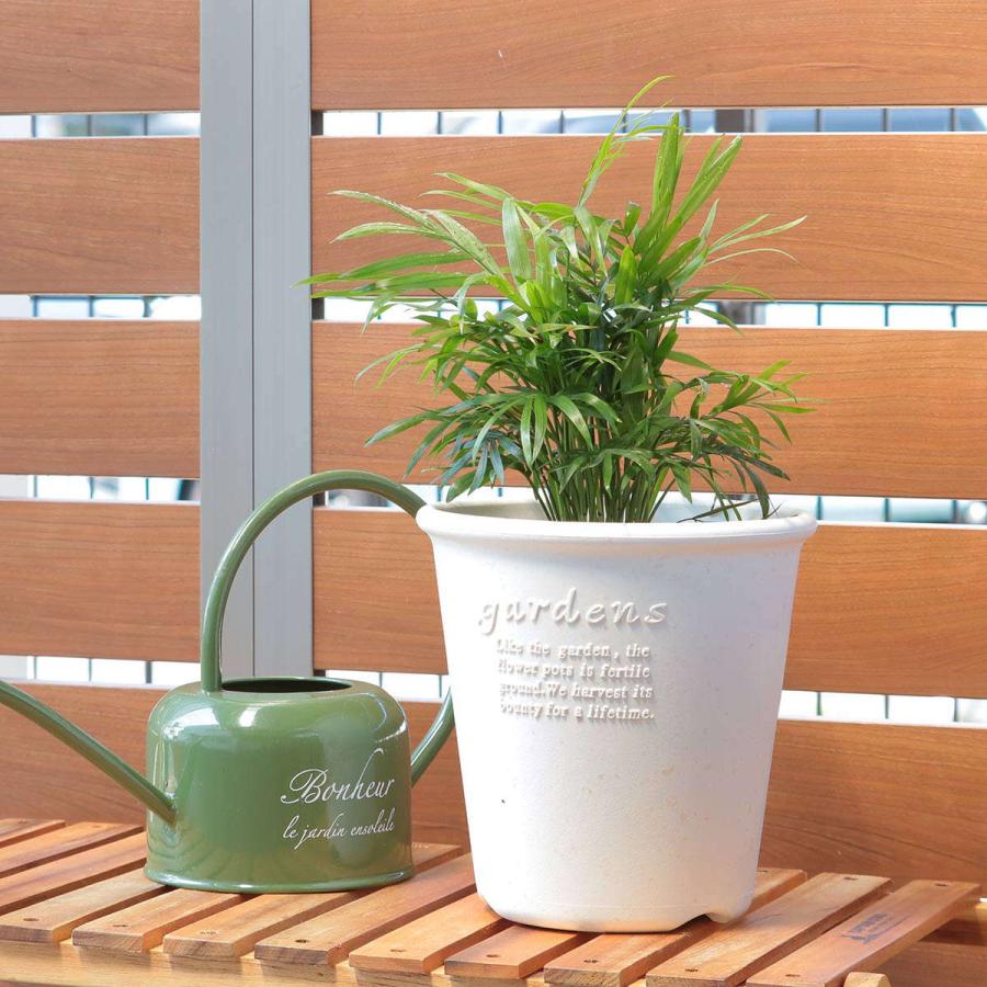 植木鉢（未使用品） 八幡化成 植木鉢 エコポット丸型 6号 古紙入 （ プランター プラント