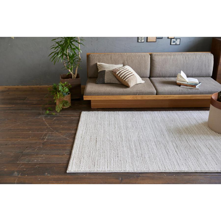 スミノエ ラグ エクリュ 190×240cm 洗える （ カーペット 絨毯 マット