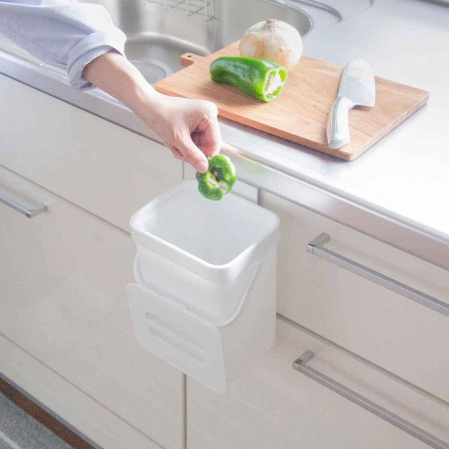 オカトー ゴミ箱 3L シェルパカ バケツにもなるフタ付き オカトー ゴミ箱 3L シェルパカ バケツにもなるフタ付き