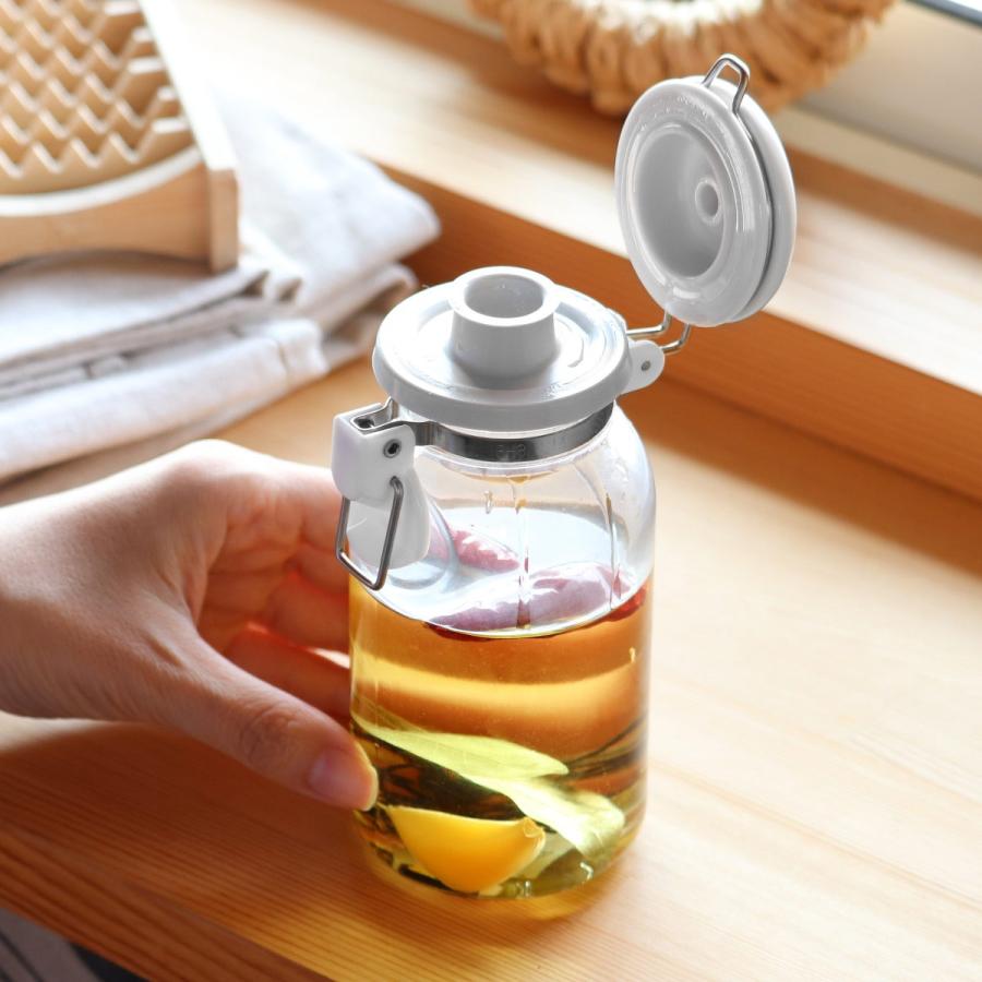 保存容器 300ml これは便利調味料びん300 セラーメイト （ 日本製 調味料入れ ガラス 密閉 パッキン付き レシピ付き キャニスター 調味料びん ）｜livingut｜18