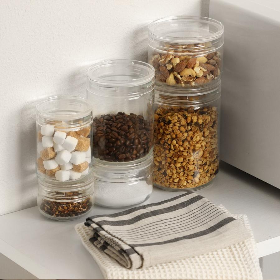 保存容器・ケース   Canisters 3 set 保存容器 600ml チャーミークリアー S1 セラーメイト 3個セット