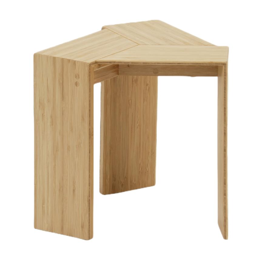 TEORI（テオリ） スツール 高さ36cm 竹製 三角 （ ダイニングチェアー