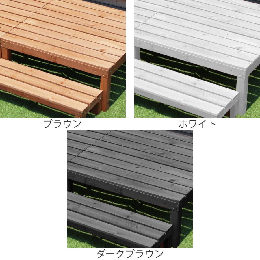 ウッドデッキ 天然木ウッドデッキ 6点セット 0.5坪 ( ガーデン ウッドデッキ 天然木ウッドデッキ 6点セット 0.5坪 ( ガーデン