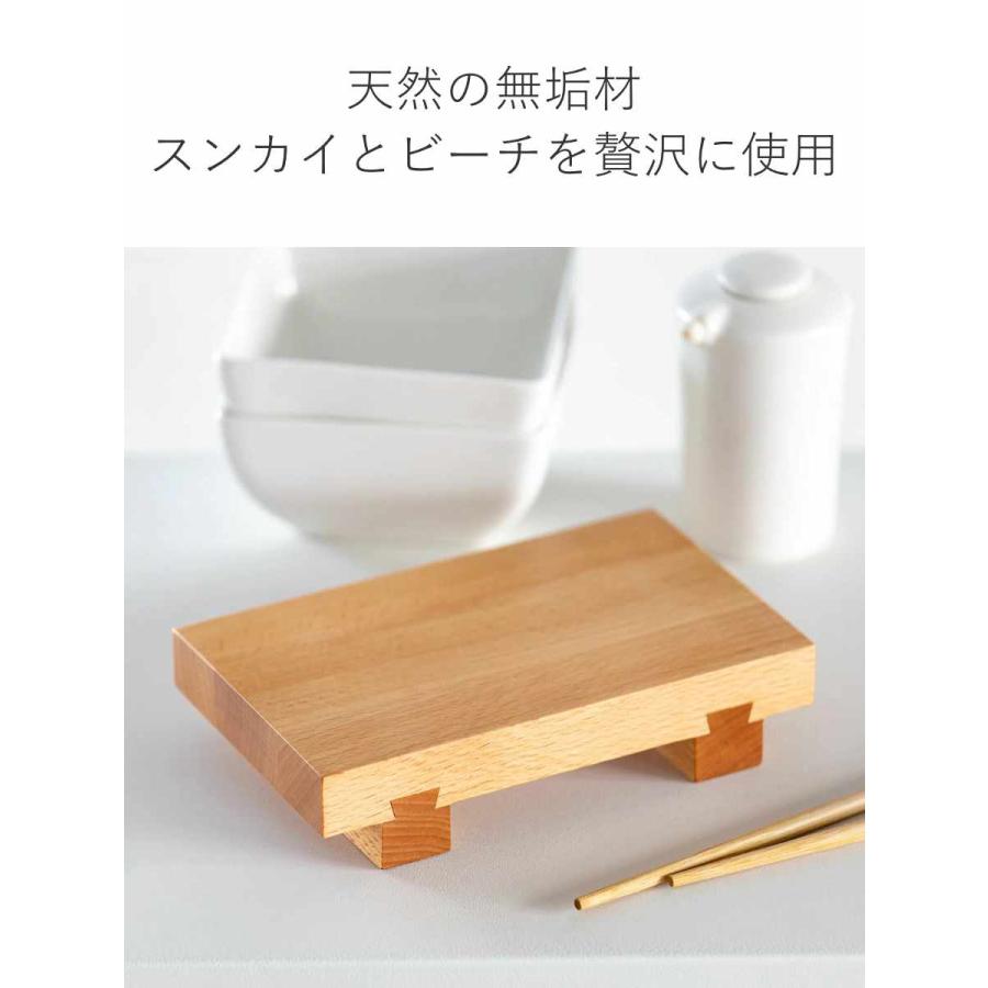 寿司下駄 M 18cm SUSHIGETA 天然木 （ 寿司盛り台 寿司ゲタ 盛台 盛り