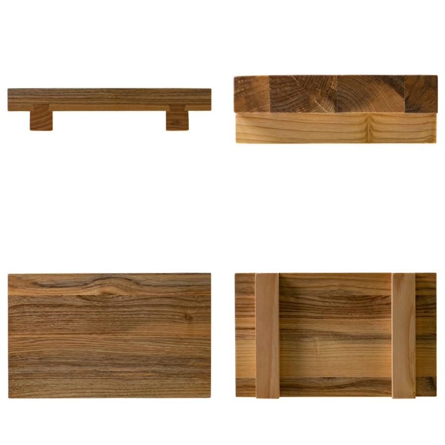 寿司下駄 L 22cm SUSHIGETA 天然木 （ 寿司盛り台 寿司ゲタ 盛台 盛り