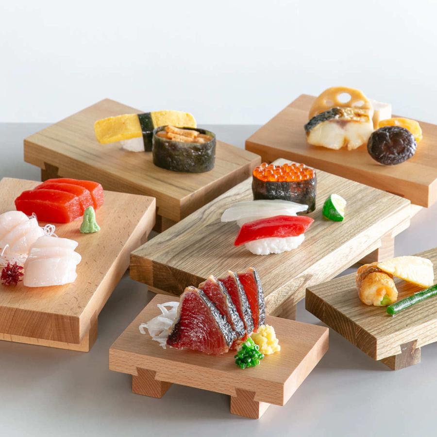 寿司下駄 L 22cm SUSHIGETA 天然木 （ 寿司盛り台 寿司ゲタ 盛台 盛り