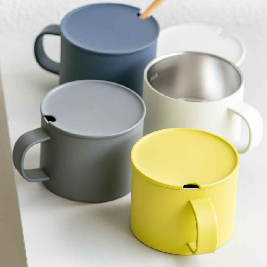 ピーコック魔法瓶工業 マグカップ フタ付き 280ml 真空二重構造