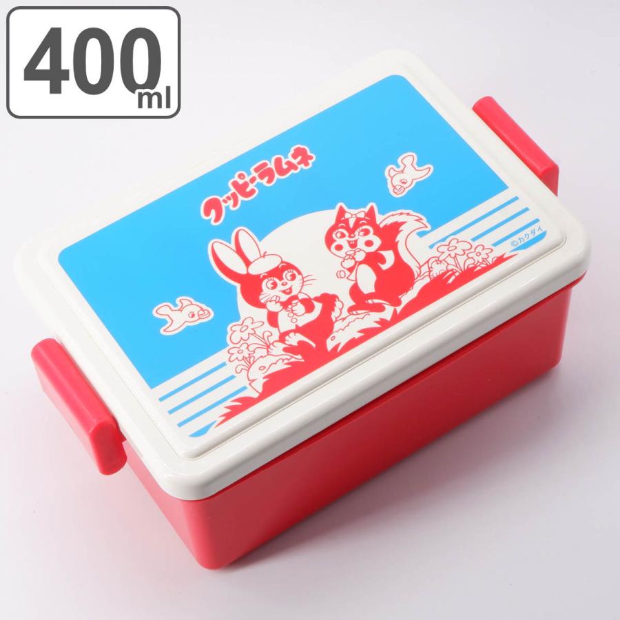 お弁当箱 400ml 1段 保冷 レトロダガシ GEL-COOL L クッピーラムネ