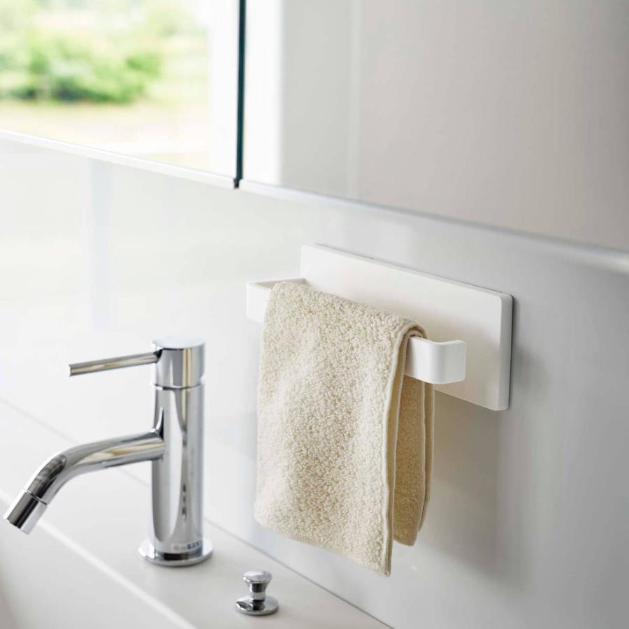 山崎実業 mist フィルムフック タオルハンガー ミスト W18