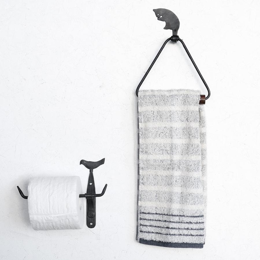 チョコ様 オーダートイレットペーパー入れ トイレットペーパーホルダー アイアン トリ （ ペーパーホルダー DIY