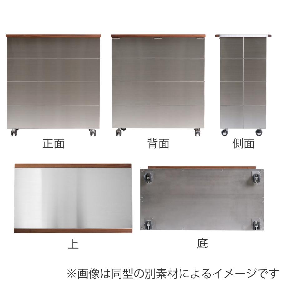 ゴミ箱 90L CUBOID ダブルステンレス蓋 ( KENNER ごみ箱 90 ゴミ箱 90L CUBOID ダブルステンレス蓋 ( KENNER ごみ箱 90
