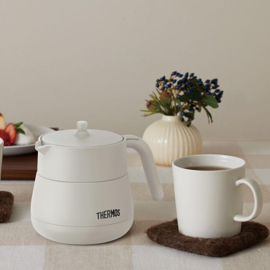 THERMOS（サーモス） ティーポット 真空断熱 450ml TTE-450 ステンレス