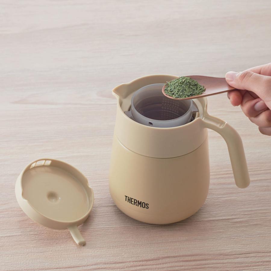 THERMOS（サーモス） ティーポット 真空断熱 450ml TTE-450 ステンレス