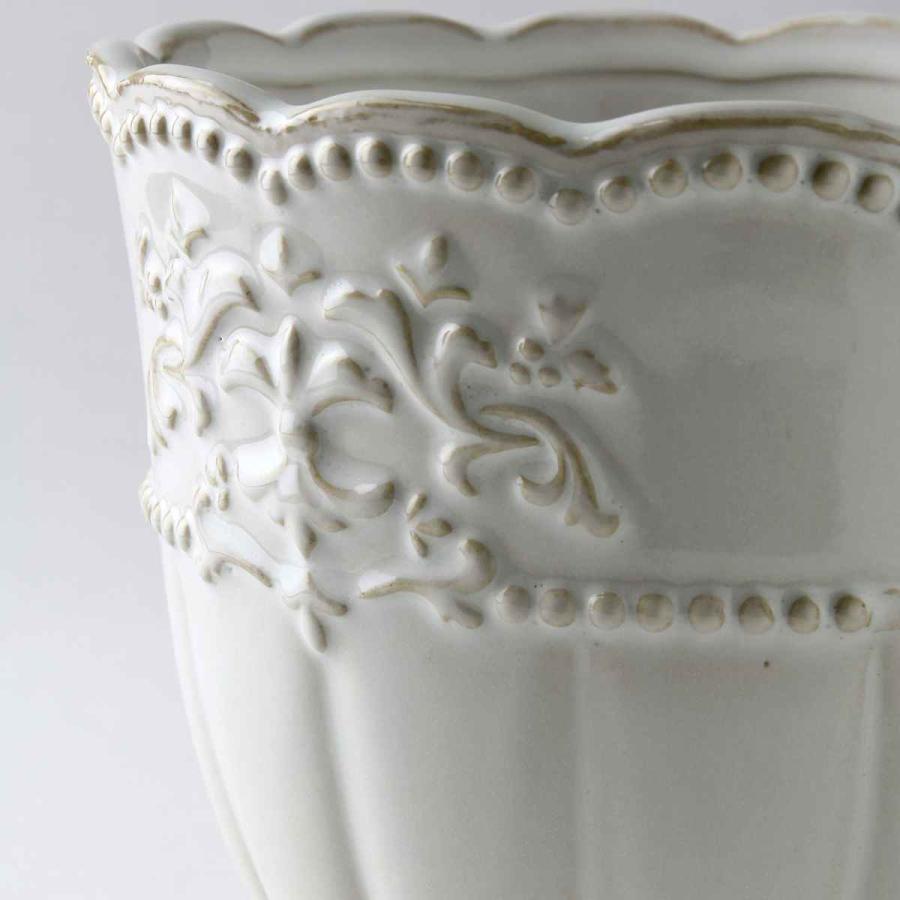 SPICE of Life 植木鉢 リスブロン ラウンドプランター Lサイズ