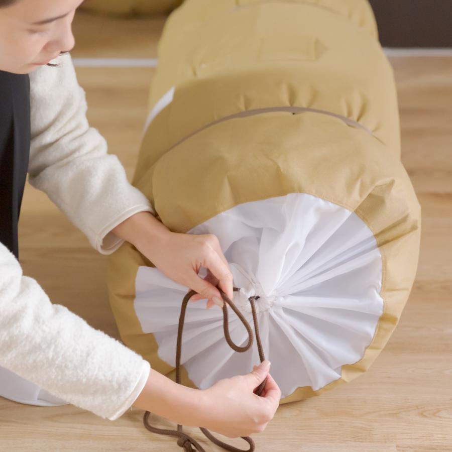 布団収納袋 くるっと 匠収納 羽毛掛けふとん シングル 布団収納袋 くるっと 匠収納 羽毛掛けふとん シングル