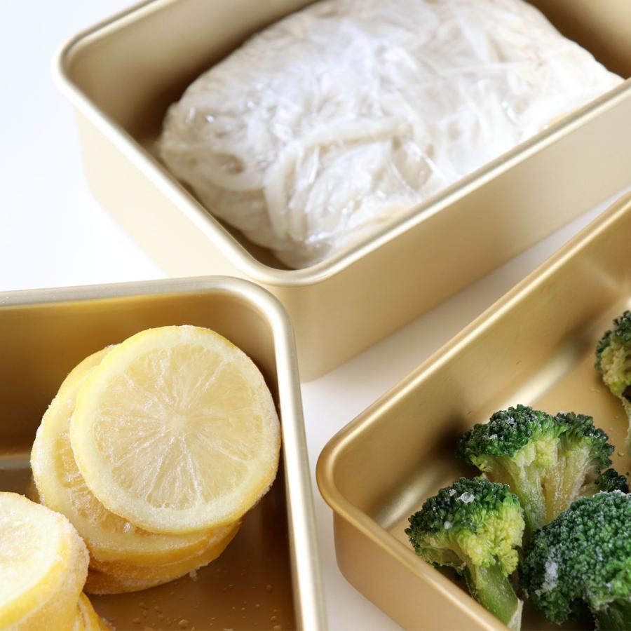 北陸アルミニウム 保存容器 2.9L 小伝具 硫酸アルマイト加工 アルミ角