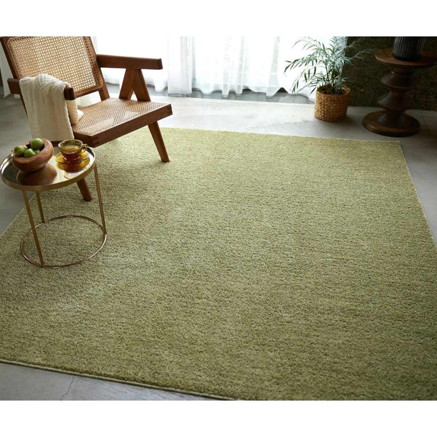 スミノエ ラグ ルフレ 190×190cm 防ダニ加工 床暖房対応 （ カーペット